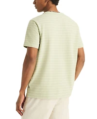 Nautica Men's Short-Sleeve Seersucker Striped T-Shirt
