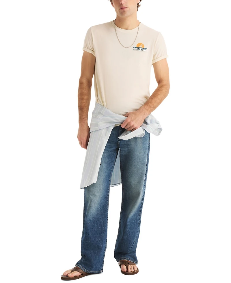 Nautica Men's Short-Sleeve Sailing T-Shirt