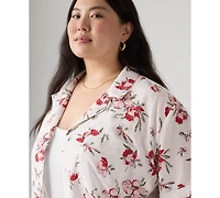 Levi's Plus Bennie Point Collar Camp Shirt