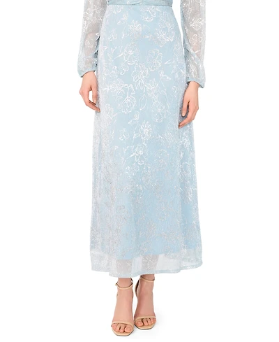 Msk Women's Column Maxi Skirt