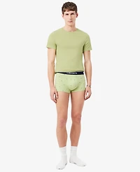 Lacoste Men's 3-Pack Slim Fit Crewneck T-Shirts