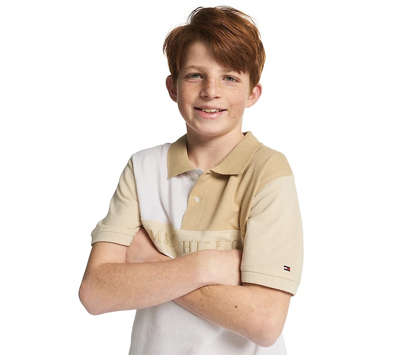 Tommy Hilfiger Boys' 8-20 Chest Stripe Polo Shirt