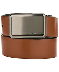 Perry Ellis Portfolio Men's Framed Genuine Leather Belt
