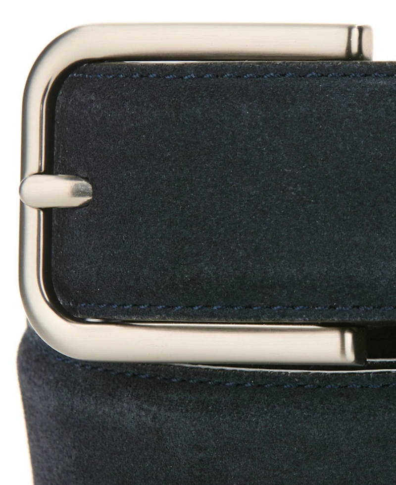 Perry Ellis Portfolio Men's Summer Suede Leather Belt