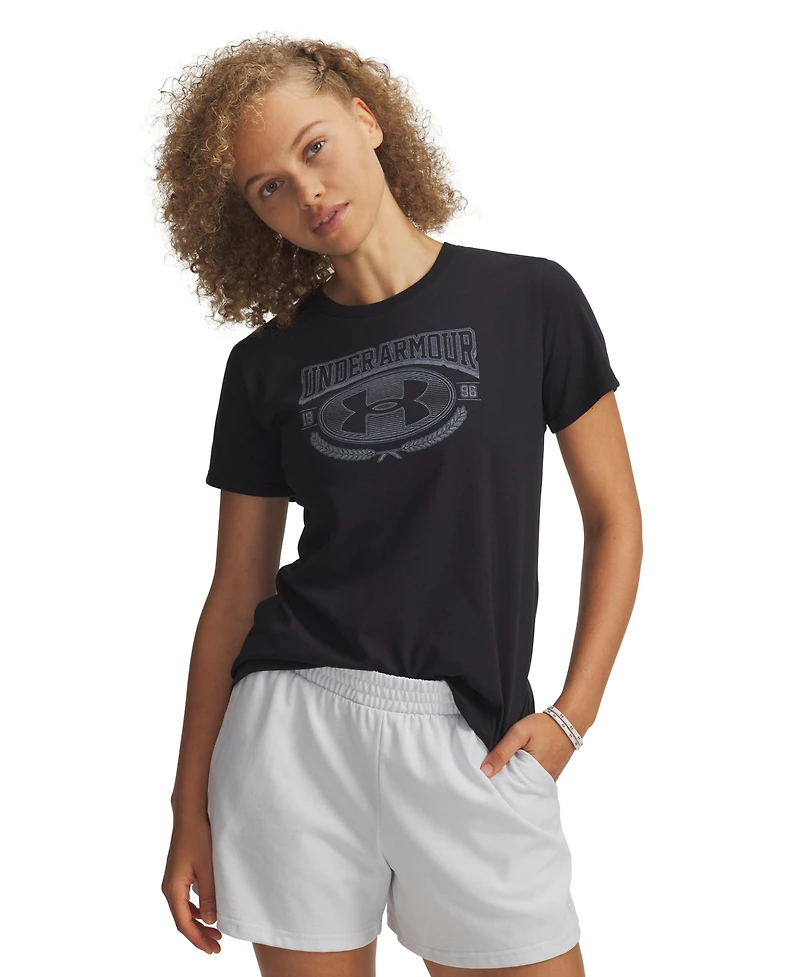 Under Armour Women's Crew Neck Short-Sleeve Top
