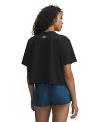 Under Armour Women's Rival Boxy Crew Neck T-Shirt