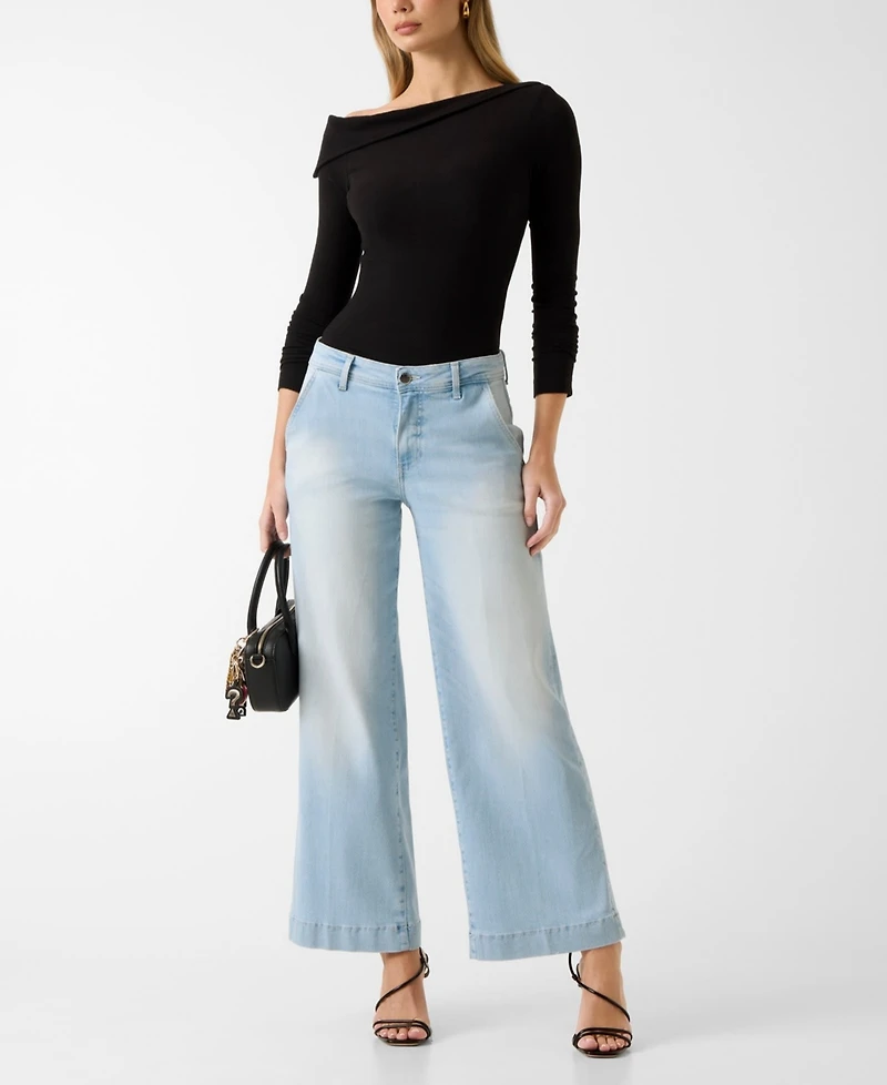 Guess Women's Zoya Wide Leg Jeans