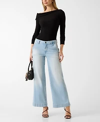 Guess Women's Zoya Wide Leg Jeans