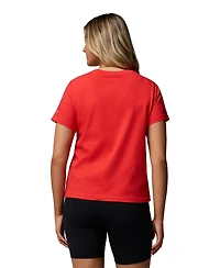Columbia Women's Rolling Bend Graphic Short Sleeve Top