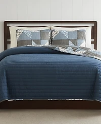 Lucky Brand Jianna Patchwork Reversible 3-Pc. Quilt Sets, Full/Queen