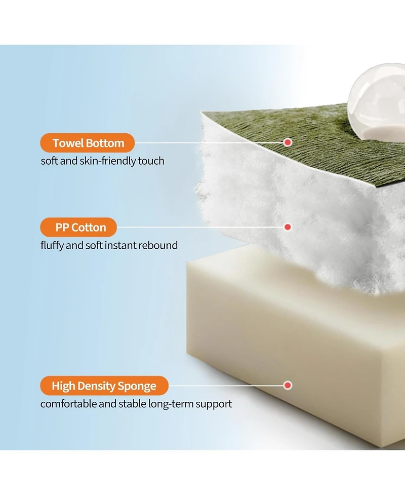 gaomon 360°Swivel Rocker Recliner Chair for Adult,Massage and Heat Swivel Rocker Recliner Chair w/Adjustable Backrest and Footrest