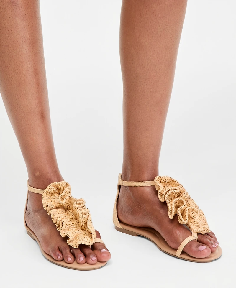 I.n.c. International Concepts Women's Round Toe Sandals, Macy's Exclusive