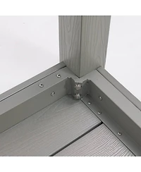 Streamdale Furniture Wooden-textured dining table, high quality feel