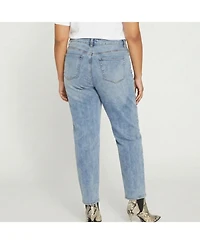 Universal Standard Plus Size Katie High Rise Crossover Jeans