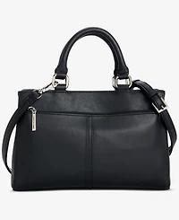 Giani Bernini Nappa Leather Front Zip Crossbody