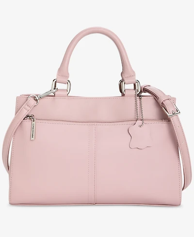 Giani Bernini Nappa Leather Front Zip Crossbody