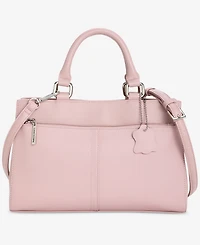 Giani Bernini Nappa Leather Front Zip Crossbody