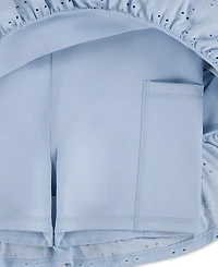 abercrombie kids Girls' Eyelet One-Shoulder Mini Dress