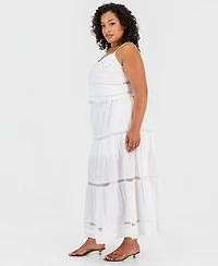 And Now This Trendy Plus Cotton Tiered Skirt, Macy's Exclusive