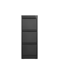 Rainsken 3 Drawer File Cabinet, Vertical Metal File Cabinet with Lock