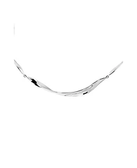 Retro Chic Ripple Necklace