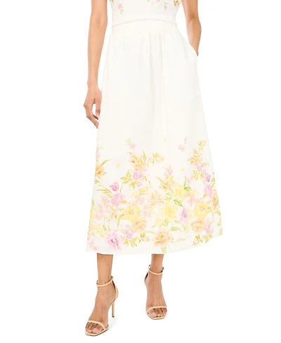 Vince Camuto Women's Printed Maxi Skirt