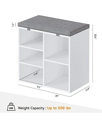gaomon 20" Shoe Storage Bench