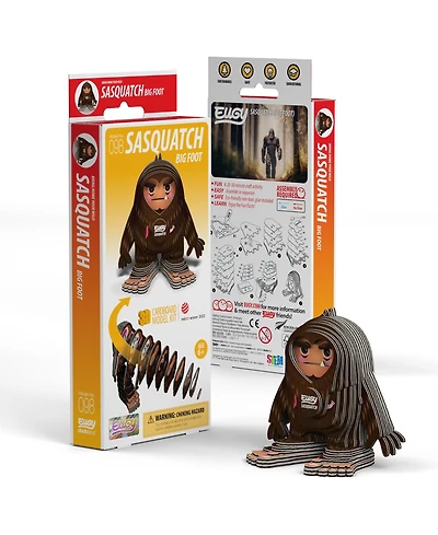 Eugy Sasquatch 3D Puzzle