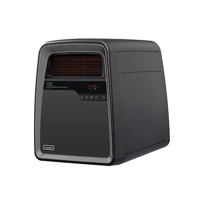 Lasko QB16103 Portable Electric 1500W Infrared Quartz Space Heater with Remote