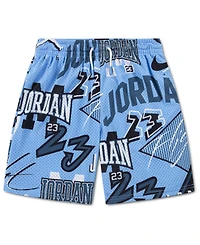 Jordan Boys' 8-18 Dynasty Printed Elastic Waist Shorts