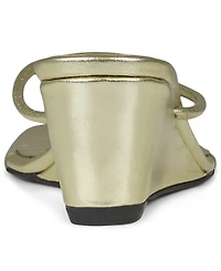 Jeffery Campbell Women's Simplicity Thong Wedge Sandals