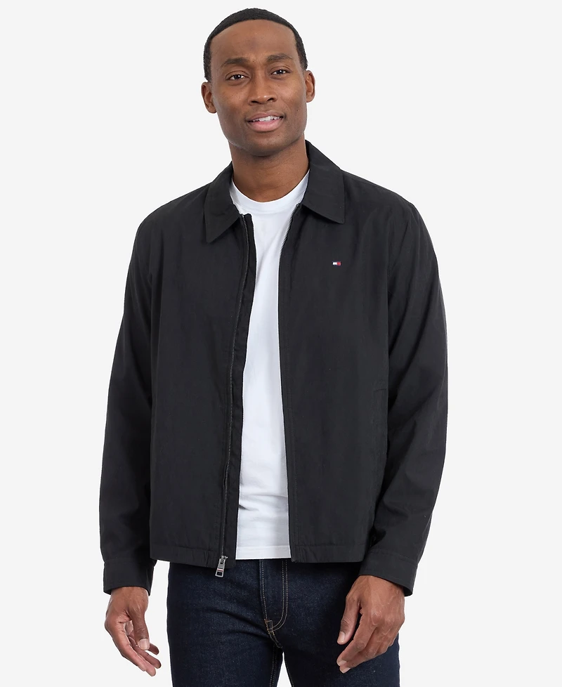 Tommy Hilfiger Men's Wind Resistant Golf Long-Sleeve Jacket