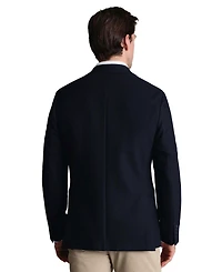 Charles Tyrwhitt Men's Jersey Slim-Fit Blazer
