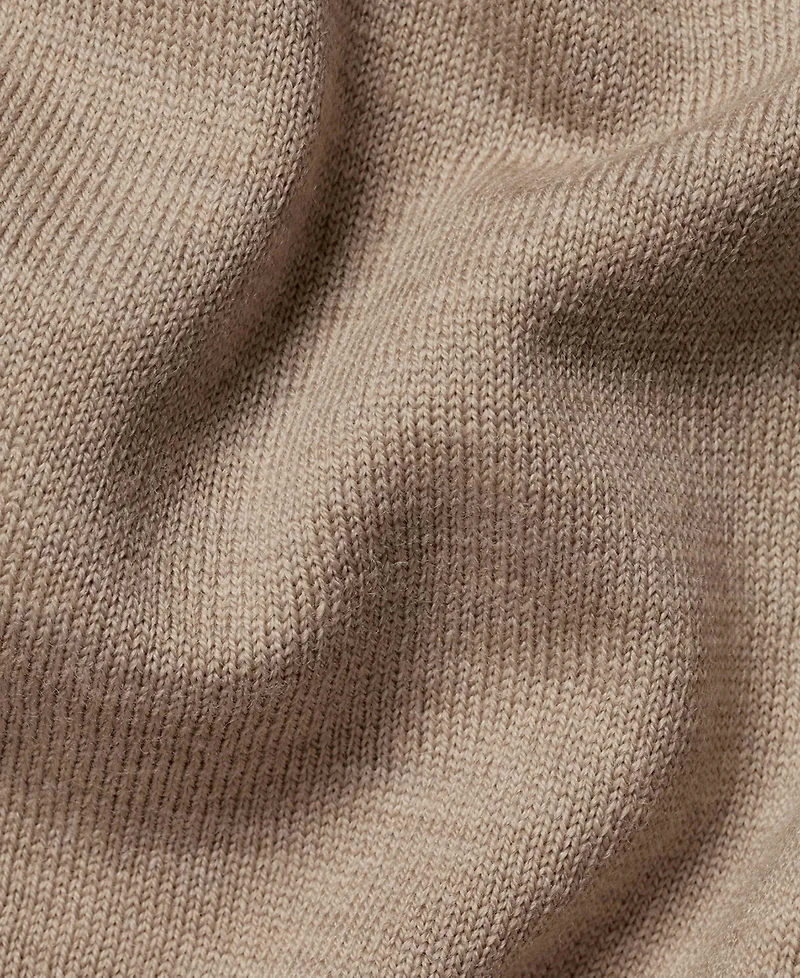 Charles Tyrwhitt Men's Long Sleeve Quarter-Zip Merino Wool Sweater