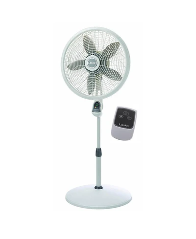 Lasko 18" 3-Speed Elegance and Performance Oscillating Pedestal Fan with Remote
