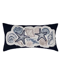 C&F Home Vintage Shells Collection Embroidered Throw Pillow