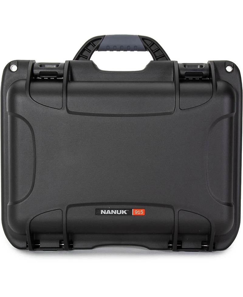 Nanuk 915 Waterproof Hard Case with 2-Pocket Lid Organizer and Padded Divider