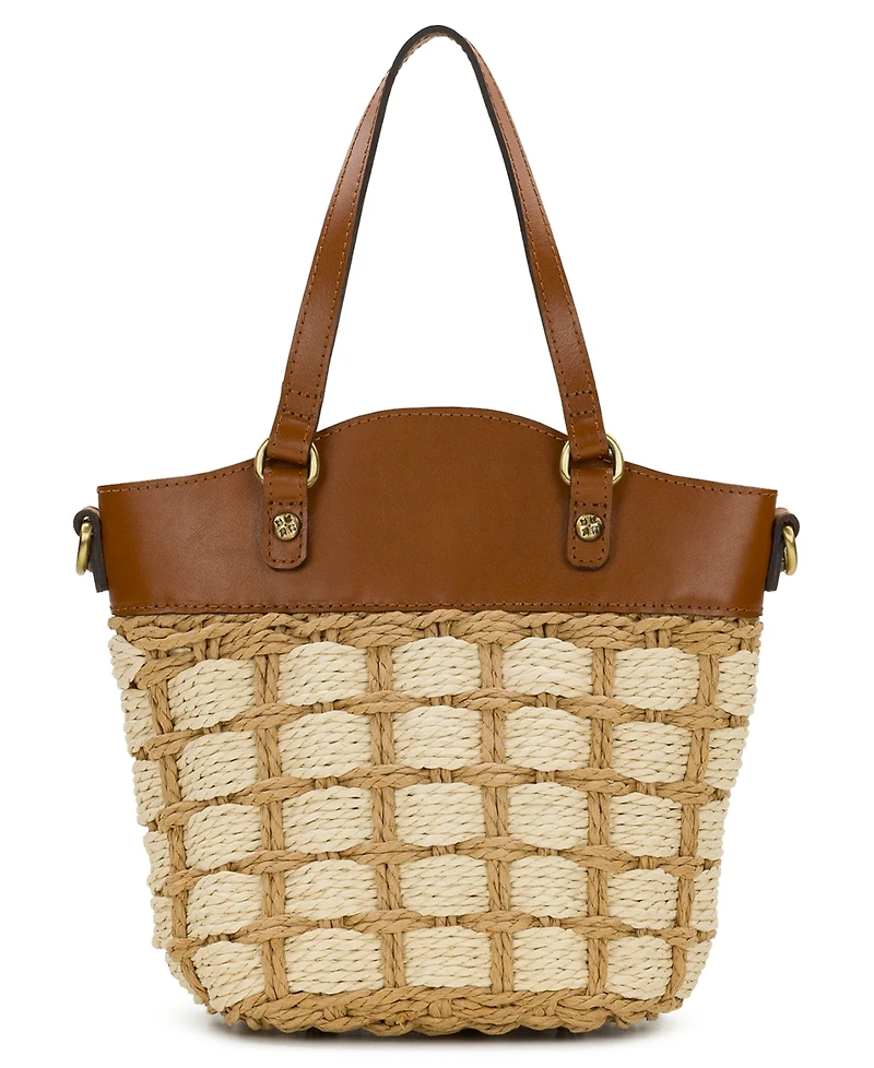 Patricia Nash Montella Small Basket Crossbody Bag