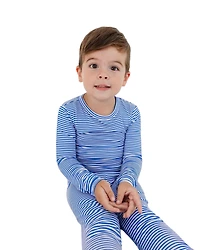 Motette Boys Cobalt Stripe Pajama Set