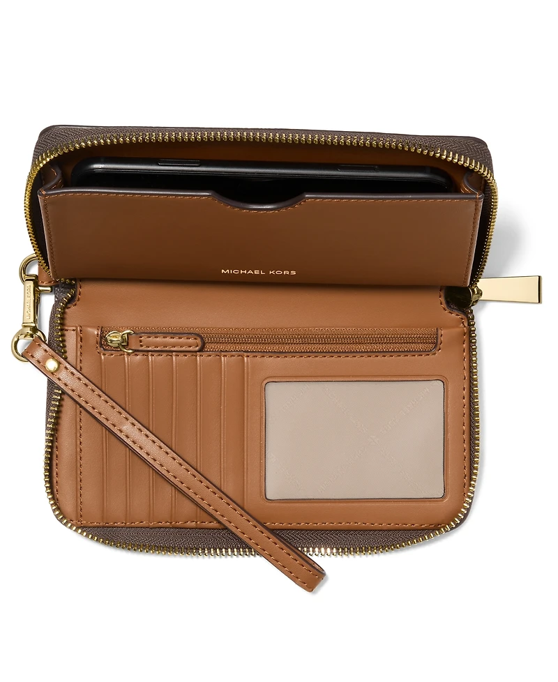 Michael Kors Jet Set Large Flat Multi-Function Wristlet