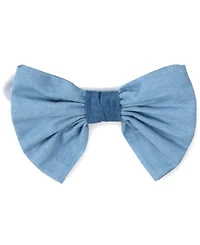 Baby Essentials Girls' Crewneck Romper and Headband, 2-Piece Set