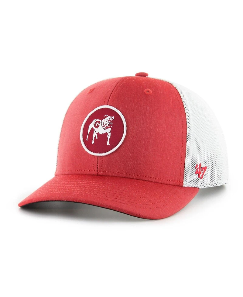 '47 Brand Men's Red Georgia Bulldogs Dorado Adjustable Trucker Hat