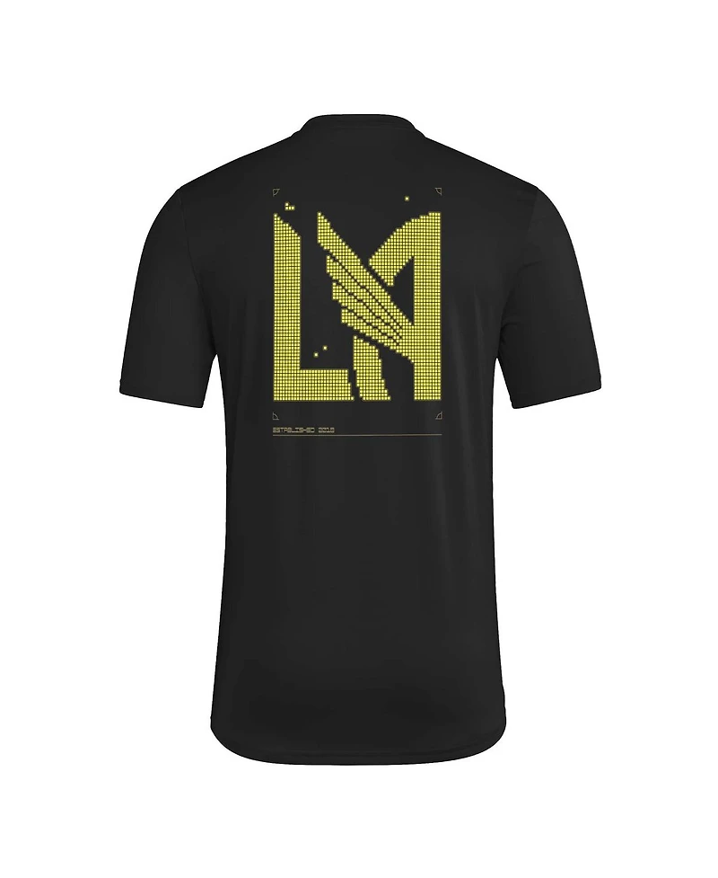 Adidas Men's Black Lafc 2026 Anthem Aeroready Pregame T-Shirt