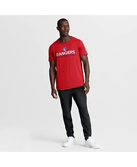 Fanatics Men's Red New York Rangers Authentic Pro Rink Tech T-Shirt