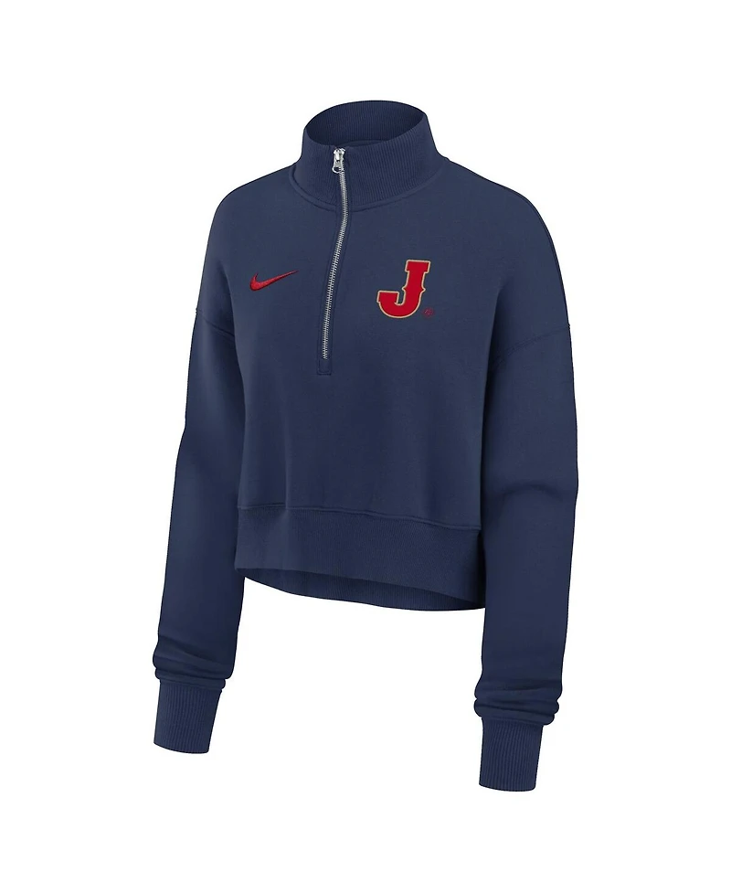 Nike Women's Navy Japan Baseball 2026 World Classic Phoenix Fleece Half-Zip Sweatshirt