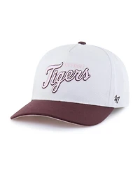 '47 Brand Men's Women's Stone/Burgundy Detroit Tigers Love Letter Adjustable Hitch Hat