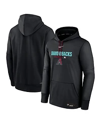 Nike Men's Black Arizona Diamondbacks Authentic Collection Therma-fit Hoodie