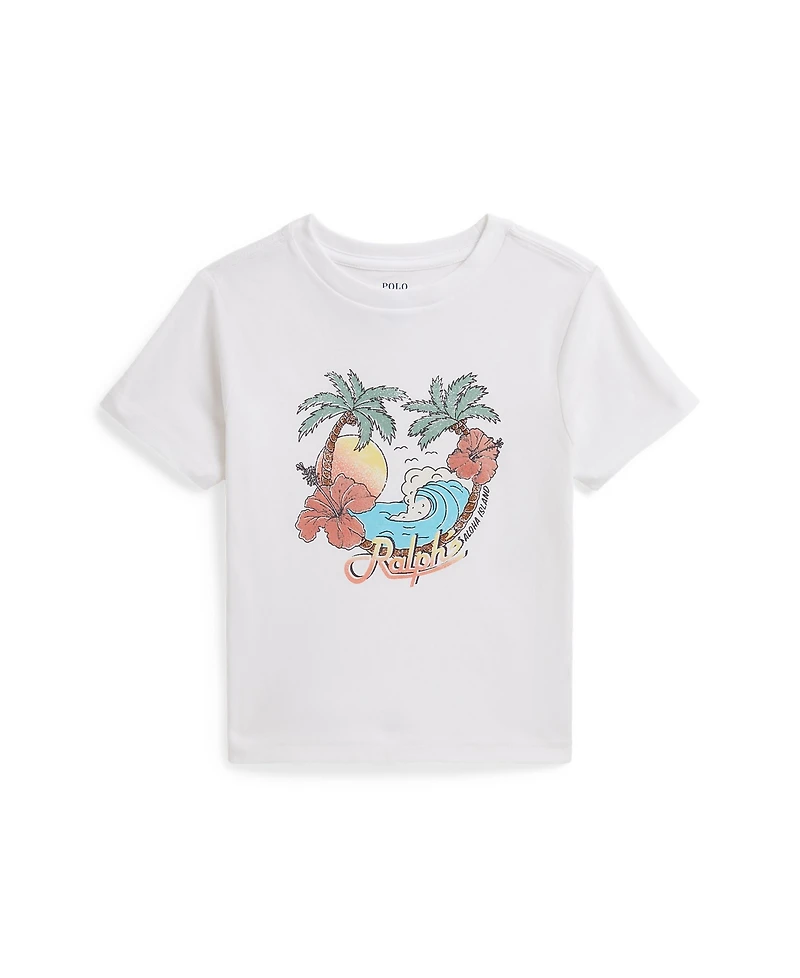 Polo Ralph Lauren Boys 2-7 Cotton Jersey Graphic Tee