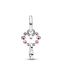 Pandora Connected Hearts Red Stones Dangle Charm
