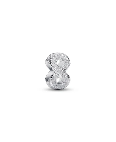 Pandora Textured Infinity Symbol Mini Charm